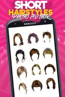 Short hair styler for women 포스터