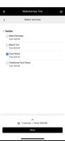myBARBERapp اسکرین شاٹ 1