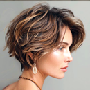 Coupe de cheveux courte femme APK