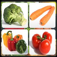 Vegetable Names Quiz Affiche