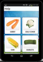 Vegetable Names Quiz capture d'écran 2