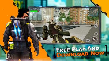 Super Hero Free Action FPS Shooting Game syot layar 2