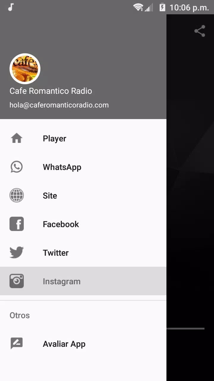 Cafe Romantico Radio APK pour Android Télécharger