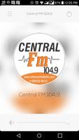 Central FM 104,9 Affiche