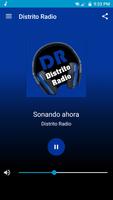 Distrito Radio الملصق