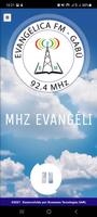EVANGÉLICA FM - 92.4 MHz الملصق