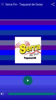 Serra Fm -Taquaral de Goiás الملصق