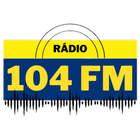 Rádio 104 Fm آئیکن