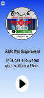 Rádio Web Gospel Hesed capture d'écran 3