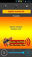 RADIO ALPHA NUMBER ONE الملصق