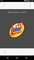 Rádio lider fm 95,7 โปสเตอร์