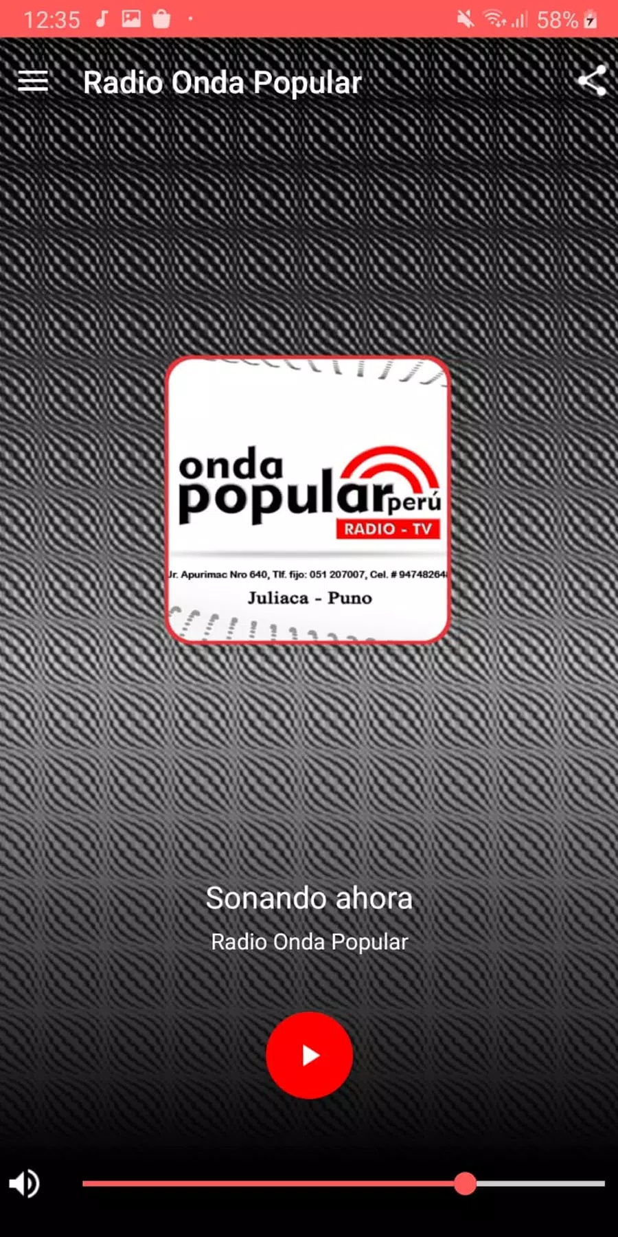 Radio Onda Popular APK للاندرويد تنزيل