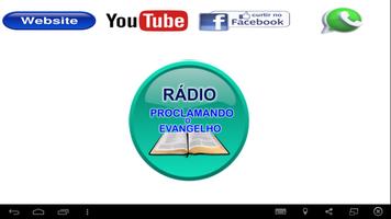 Rádio Proclamando o Evangelho capture d'écran 1