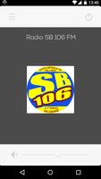 RADIO SB 106 FM Santa Branca/SP Affiche