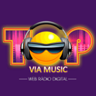 Rádio Top Via Music icône