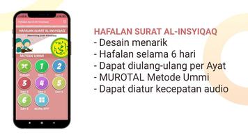 Hafalan Surat Al-Insyiqaq Meto Cartaz