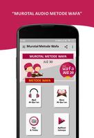 Murottal Metode Wafa Juz 30 الملصق