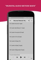 Murottal Metode Wafa Juz 30 تصوير الشاشة 2