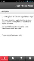 Golf Rhône-Alpes 海报