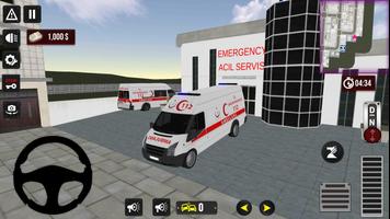 112  Ambulans Simülasyonu Hasta Taşıma imagem de tela 1