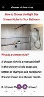 shower niches ポスター