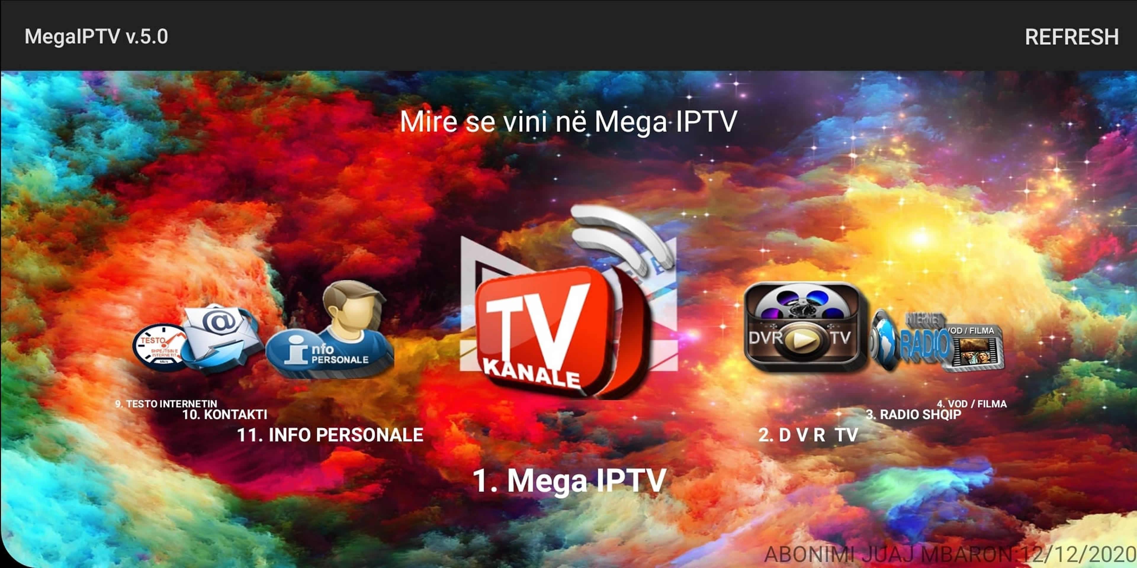 Mega IPTV v5 for Android - APK Download