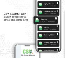 CSV File Reader & Viewer Affiche