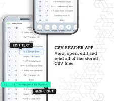 CSV File Reader & Viewer स्क्रीनशॉट 1