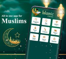 Hijri Islamic Calendar Affiche