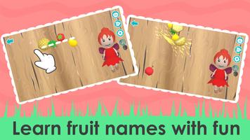 Kids game :  Animais, frutas,  imagem de tela 1