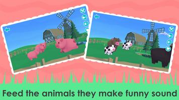 Kids game :  Animais, frutas,  imagem de tela 3