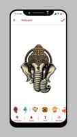 Lord Ganesha Wallpaper پوسٹر