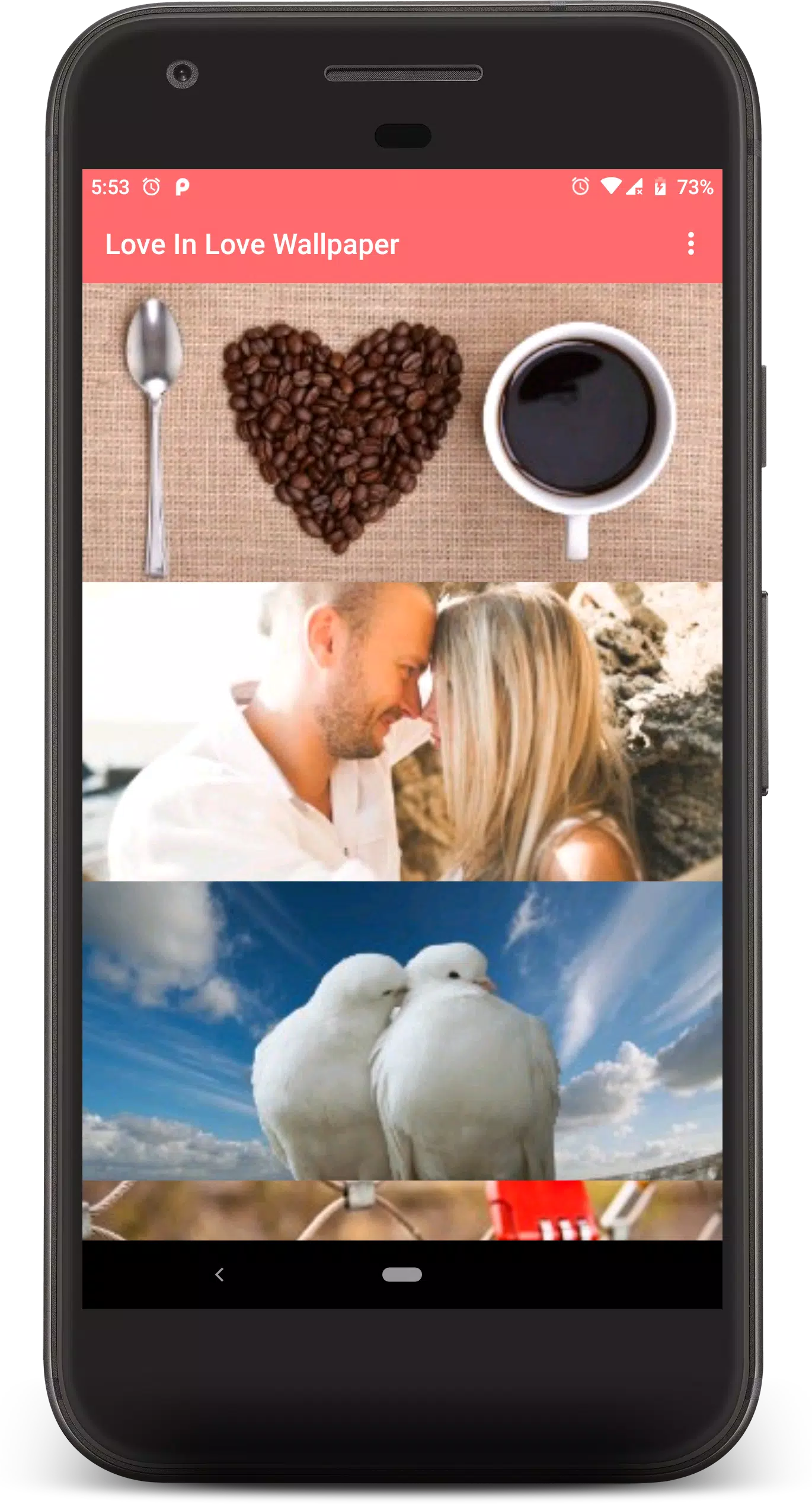 Tải xuống APK Love-In Love & Hình nền sống Hearts & Pixels cho Android