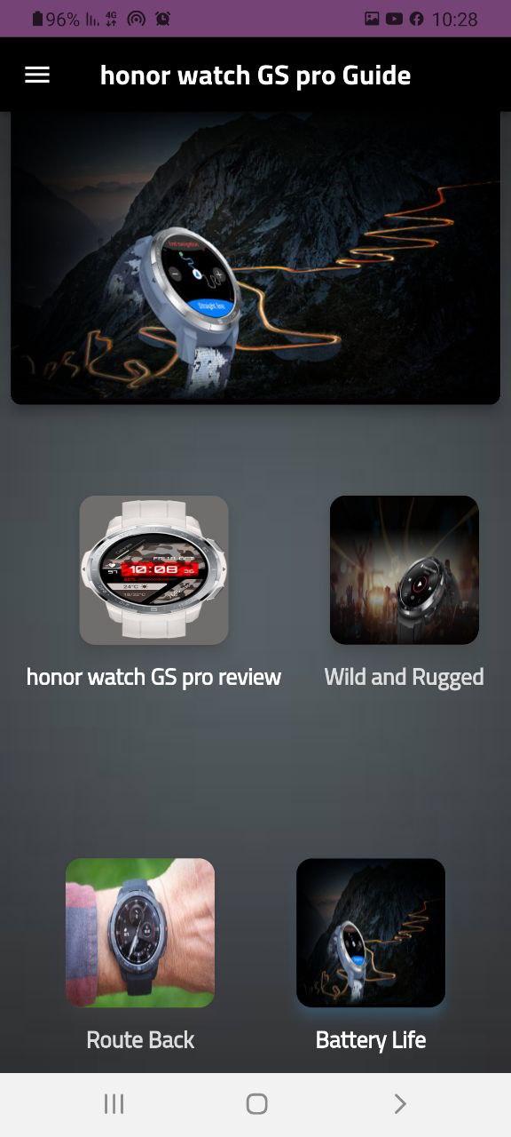 Приложения для honor watch gs