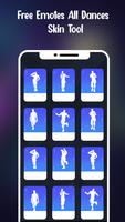 برنامه‌نما All Emotes - Dance & Skin Tool عکس از صفحه