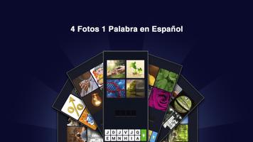 4 fotos 1 palabra en español Cartaz