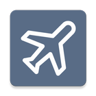 Cheap flight, airline tickets icon