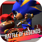 Super Heroes Blue Sonics Fight The Red Shadow Evil icono
