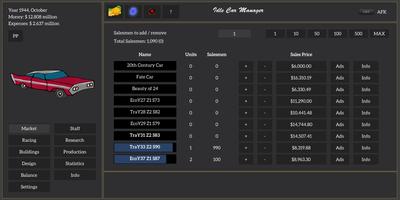 1 Schermata Idle Car Manager