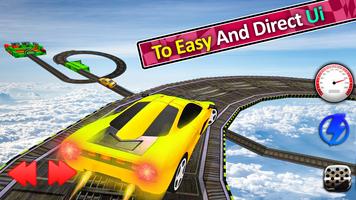Impossible Sky Car Driving 3D poster