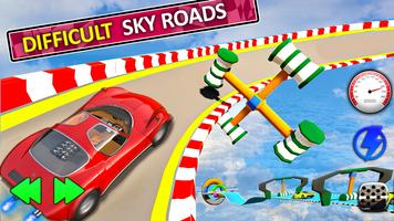 Impossible Sky Car Driving 3D capture d'écran 2