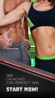 300 sit-ups abs workout poster