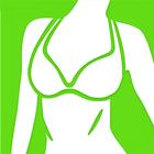 Beautiful breast workout أيقونة