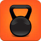 Exercícios com kettlebell ícone