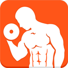 Home workouts with dumbbells icon