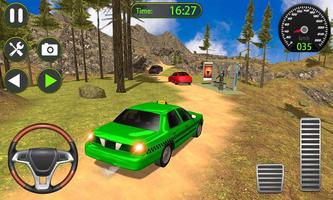Taxi Driver 3D - Hill Station Game screenshot 2