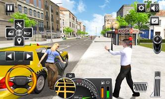 Taxi Realistic Simulator - Free Taxi Driving Game capture d'écran 1