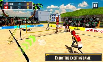 Spike Master 2019 - Volleyball Championship 3D capture d'écran 1