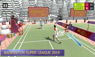 Badminton League - Badminton Indoor Simulator capture d'écran 2