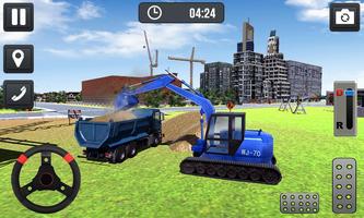 3D Excavator Pro 2019 - Heavy Excavator Game Affiche